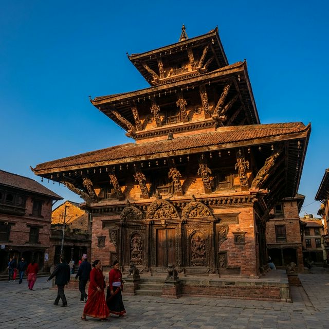 Ancient temple in Panauti